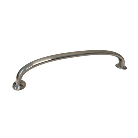 Crown 6-3/4" Deco Cabinet Pull with 6-3/10" Center to Center Satin Nickel Finish CHP87218SN